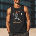 Baseball Skeleton Spooky Boys Halloween Baseball Player Men Tank Top Baseball Skeleton Spooky Boys Halloween Baseball Player Men Tank Top
