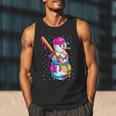 Baseball Snowman Drip Christmas Baseball Boys Men Kids Men Tank Top Baseball Snowman Drip Christmas Baseball Boys Men Kids Men Tank Top
