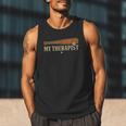 Baseball Tee My Therapist Bat Men Women Kids Men Tank Top