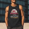 Baseball Is My Valentine Valentines Day Men Boys Kids Teen Men Tank Top