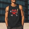 Baseball Valentines Day Heart Boys Sports Love Men Tank Top Baseball Valentines Day Heart Boys Sports Love Men Tank Top