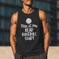 Bear Baseball Shirt For Players Fans And Moms Men Tank Top
