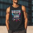 Bruh It's My 100 Days Of School Baseball Ice Cream Drip Boys Men Tank Top Bruh It's My 100 Days Of School Baseball Ice Cream Drip Boys Men Tank Top