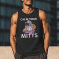 Calm Your Mitts Baseball Ice Cream Drip Crossed Bats Sport Men Tank Top Calm Your Mitts Baseball Ice Cream Drip Crossed Bats Sport Men Tank Top