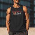 Cheer Baseball Dad My Favorite Cheerleader Calls Me Dad Red Men Tank Top