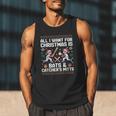 Christmas Baseball Bats Catcher Mitts Holiday Tee Men Tank Top Christmas Baseball Bats Catcher Mitts Holiday Tee Men Tank Top
