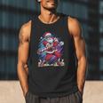 Christmas Baseball Santa Game Day Xmas Boys Kids Men Men Tank Top Christmas Baseball Santa Game Day Xmas Boys Kids Men Men Tank Top
