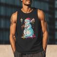 Christmas Baseball Snowman Drip For Boys Men Girls Women Men Tank Top Christmas Baseball Snowman Drip For Boys Men Girls Women Men Tank Top