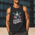 Coffee And Baseball Baseball Player Men Tank Top Coffee And Baseball Baseball Player Men Tank Top