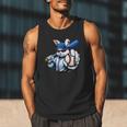 Cool Rabbit Baseball Easter Men Boy Toddler Kid Men Tank Top