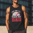 He Got It From His Dad Baseball Dad Legacy Humor Quote Men Tank Top