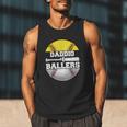Daddio Of Ballers Softball Baseball Dad Men Tank Top Daddio Of Ballers Softball Baseball Dad Men Tank Top