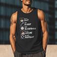Eat Sleep Baseball Anime Repeat Japanese Otaku Men Tank Top Eat Sleep Baseball Anime Repeat Japanese Otaku Men Tank Top