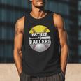 Father Of Ballers Softball Baseball Dad Men Tank Top Father Of Ballers Softball Baseball Dad Men Tank Top