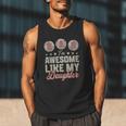Father's Day Baseball Dad I'm Awesome Just Like My Daughter Men Tank Top Father's Day Baseball Dad I'm Awesome Just Like My Daughter Men Tank Top