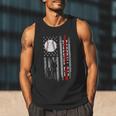Father's Day USA Flag Patriotic Baseball Dad Men Tank Top Father's Day USA Flag Patriotic Baseball Dad Men Tank Top