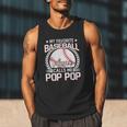 My Favorite Baseball Player Calls Me Pop Pop Men Tank Top My Favorite Baseball Player Calls Me Pop Pop Men Tank Top
