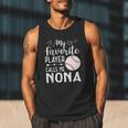 My Favorite Player Calls Me Nona Baseball Player Men Tank Top