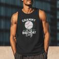 Grammy Of The Birthday Boy Baseball Player Birthday Men Tank Top