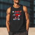 Heart Love Baseball Valentine Outfit Men Boy Men Tank Top Heart Love Baseball Valentine Outfit Men Boy Men Tank Top