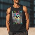 I Hit 100 Days Of School Baseball Drip 100th Day Of School Men Tank Top I Hit 100 Days Of School Baseball Drip 100th Day Of School Men Tank Top