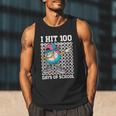 I Hit 100 Days Of School Baseball Ice Cream Drip Boys Girls Men Tank Top I Hit 100 Days Of School Baseball Ice Cream Drip Boys Girls Men Tank Top