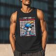 I Hit 100 Days Of School Baseball Player Kids Boys Son Men Tank Top