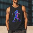 Ice Cream Drip Melting Baseball Bat Player Baseball Dad Men Tank Top Ice Cream Drip Melting Baseball Bat Player Baseball Dad Men Tank Top