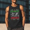 I'Ll Be Home For Christmas Baseball Xmas Men Tank Top