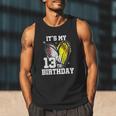 It's My 13th Birthday Baseball Softball Heart 13 Year Old Men Tank Top It's My 13th Birthday Baseball Softball Heart 13 Year Old Men Tank Top