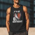 It's My 8th Birthday Baseball Football Heart 8 Year Old Men Tank Top It's My 8th Birthday Baseball Football Heart 8 Year Old Men Tank Top