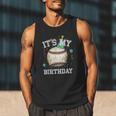 Its My Birthday Vintage Baseball Celebration For Men Kids Men Tank Top