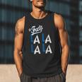 LA Baseball Fan Christmas FA La La Holiday Blue Theme Men Tank Top LA Baseball Fan Christmas FA La La Holiday Blue Theme Men Tank Top
