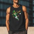 Leprechaun Play Baseball St Patrick's Day Men Kid Boys Men Tank Top Leprechaun Play Baseball St Patrick's Day Men Kid Boys Men Tank Top