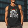 Most Likely To Play Baseball With Santa Christmas Baseball Men Tank Top Most Likely To Play Baseball With Santa Christmas Baseball Men Tank Top