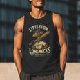 Littleton Longnecks Retro Minor League Baseball Men Tank Top