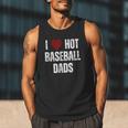 I Love Hot Baseball Dads Red Hearts Men Tank Top I Love Hot Baseball Dads Red Hearts Men Tank Top