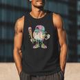 Melted Ice-Cream Baseball Mascot Pastel Pop Men Tank Top Melted Ice-Cream Baseball Mascot Pastel Pop Men Tank Top