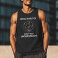 What Part Of Dont You Understand 6432 Baseball Men Tank Top What Part Of Dont You Understand 6432 Baseball Men Tank Top