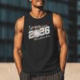 Proud Senior Grandma Class Of 2026 Baseball Graduate Leopard Men Tank Top