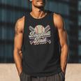 Retro Baseball Dad Sports Lovers Happy Father's Day Men Tank Top Retro Baseball Dad Sports Lovers Happy Father's Day Men Tank Top