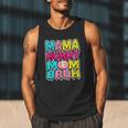 Retro Mama Mommy Mom Bruh Baseball Women Girls Men Tank Top