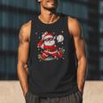 Santa Baseball Christmas Pajamas Xmas Men Boy Toddlers Men Tank Top