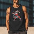 Santa Playing Baseball Christmas Candy Cane Fun Xmas Holiday Men Tank Top Santa Playing Baseball Christmas Candy Cane Fun Xmas Holiday Men Tank Top