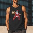 Santa Playing Baseball Baseball Lover Baseballer Xmas Men Tank Top Santa Playing Baseball Baseball Lover Baseballer Xmas Men Tank Top