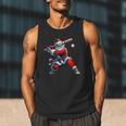 Santa Playing Baseball Men Boys Christmas Baseball Player Men Tank Top Santa Playing Baseball Men Boys Christmas Baseball Player Men Tank Top