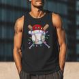 Santa Sports Christmas Baseball Player Men Tank Top Santa Sports Christmas Baseball Player Men Tank Top