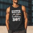 Sister Of The Birthday Boy Baseball Bday Family Men Tank Top
