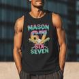 Six Seven Meme Mason Ice Cream Drip Baseball Number 67 Men Tank Top Six Seven Meme Mason Ice Cream Drip Baseball Number 67 Men Tank Top