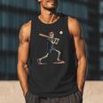 Skeleton Baseball Halloween Costume Men Boys Kids Men Tank Top